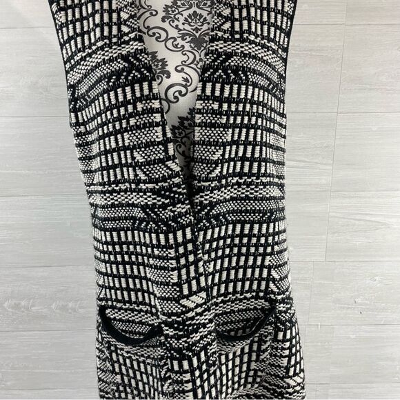 Anthropologie Angel Of The North Roenne Wool Blend Cardigan Vest - Picture 4 of 9